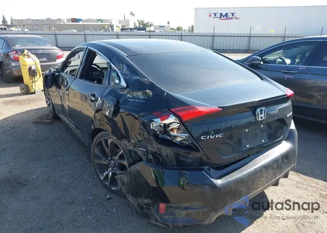 2019 Honda Civic Sport из США, поврежденный, VIN 2HGFC2F82KH557471